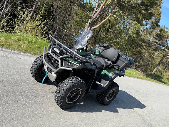 CFMOTO CFORCE 1000 OVERLAND - ABS 105KM/H VARME I SETE, HOLKER OG GASSTOMMEL - FANGERE - BAGASJEBOKS - VINDSKJERM - BUKPLATE 5 of 30