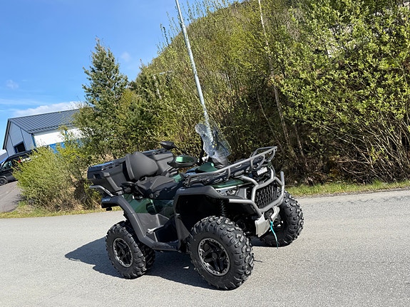CFMOTO CFORCE 1000 OVERLAND - ABS 105KM/H VARME I SETE, HOLKER OG GASSTOMMEL - FANGERE - BAGASJEBOKS - VINDSKJERM - BUKPLATE 12 of 30