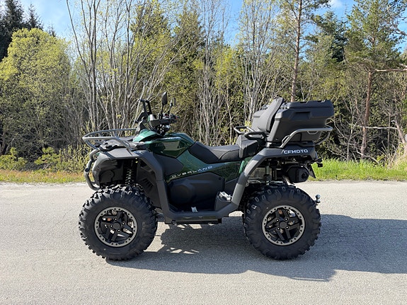 CFMOTO CFORCE 1000 OVERLAND - ABS 105KM/H VARME I SETE, HOLKER OG GASSTOMMEL - FANGERE - BAGASJEBOKS - VINDSKJERM - BUKPLATE 6 of 30