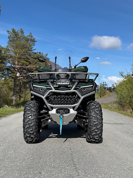 CFMOTO CFORCE 1000 OVERLAND - ABS 105KM/H VARME I SETE, HOLKER OG GASSTOMMEL - FANGERE - BAGASJEBOKS - VINDSKJERM - BUKPLATE 11 of 30