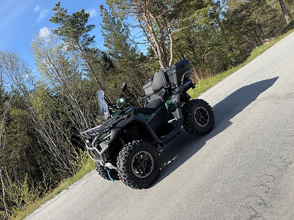 CFMOTO CFORCE 1000 OVERLAND - ABS 105KM/H VARME I SETE, HOLKER OG GASSTOMMEL - FANGERE - BAGASJEBOKS - VINDSKJERM - BUKPLATE 3 of 30