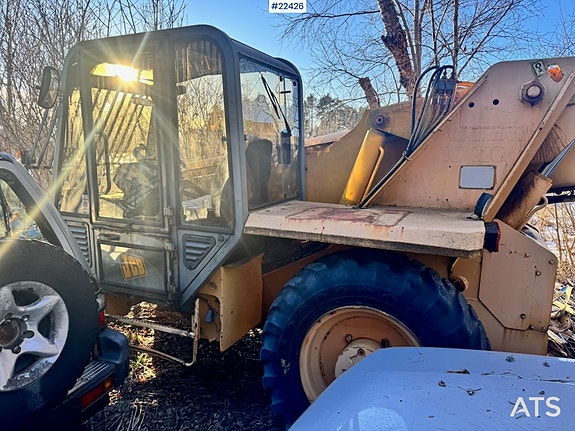 JCB Teleskoptruck m/ Gafler og Skuffe. Rep objekt 3 of 5