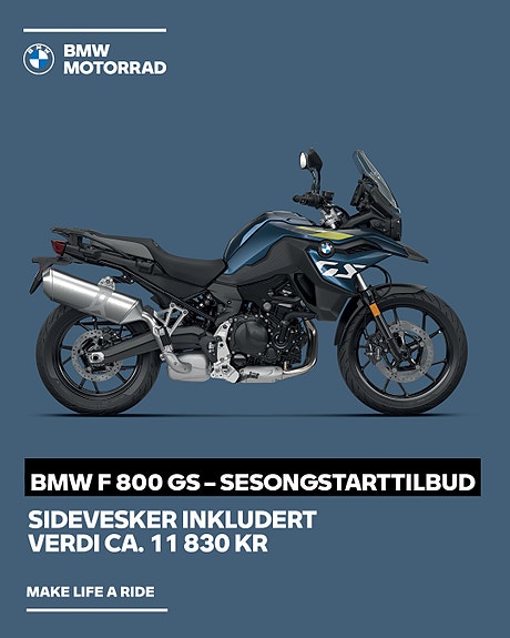 BMW F800GS - KAMPANJE