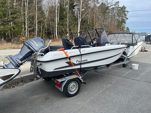 Yamarin 50BR Yamaha 60 Kalesje-kartplotter-18 timer gangtid- Innbytte