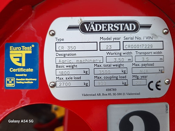 Väderstad Carrier 350 4 of 4