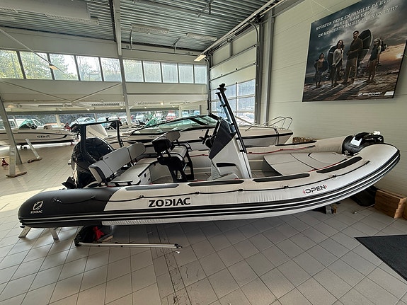 Ny Zodiac Open 6.5 med 150hk Mercury, 5års garanti