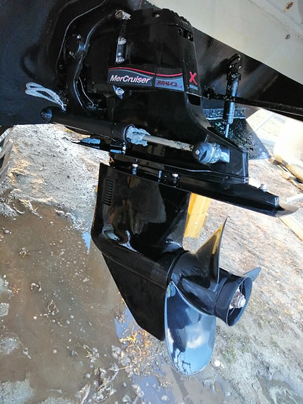 NY LAVERE  PRIS!!!  2 stk mercruiser 4.2 diesel MS230 med drev, transom++ 12 of 30