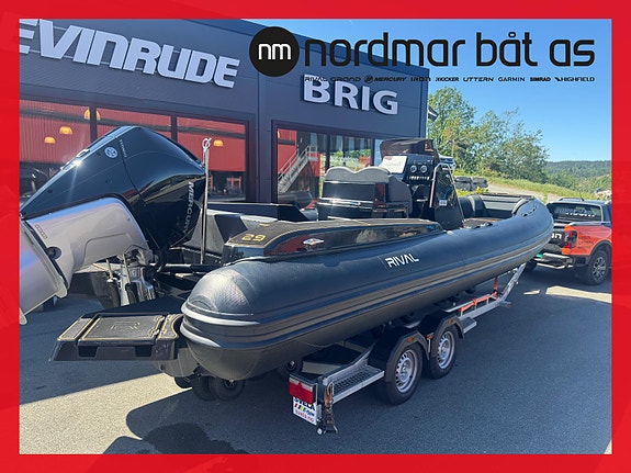 Rival 29 Sport - Mercury 300HK V8 Verado - Pentry - Kjøleskap - Toalett - Baugpr