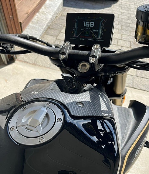 QJ Motor SRK 600 (A2), 2025. Kun 40 mil, som ny! 3 of 5