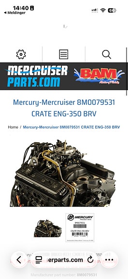 24 fot Sea Ray til salgs, ny motor og drev 12 of 15