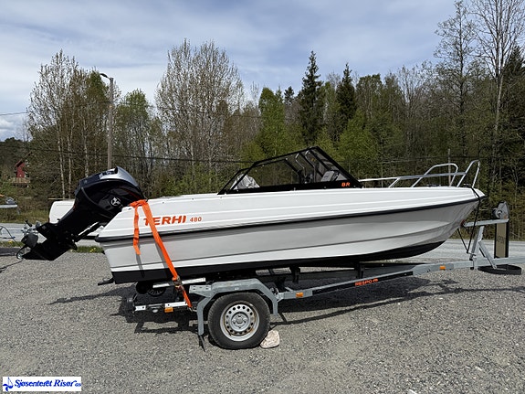 Terhi 480BR m/Tohatsu 50HK - Masse utstyr og klar for sjøsetting!