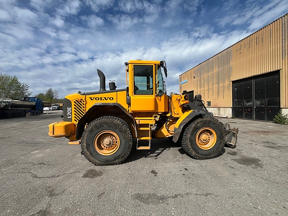 Volvo L70E / Tiltfäste / Spakstyrning