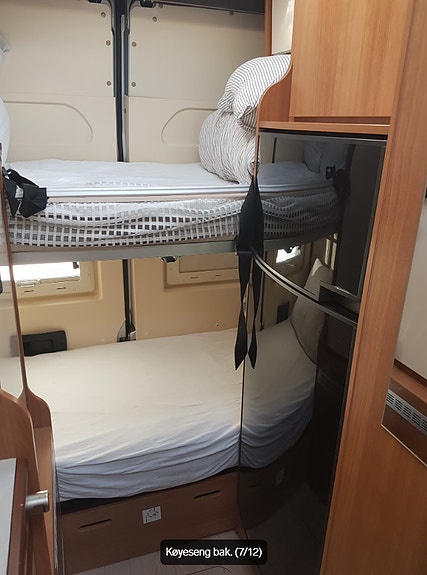 Dreamer Bybobil til leie | Romslig | Automat | 5 soveplasser | Under 6 meter | Familievennlig 12 of 12
