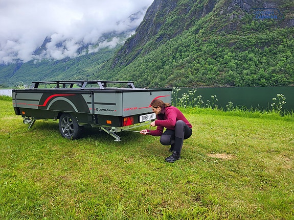 Combi-Camp Country Xclusive GREY Edition Twin Bed iQ stoff 3 of 23