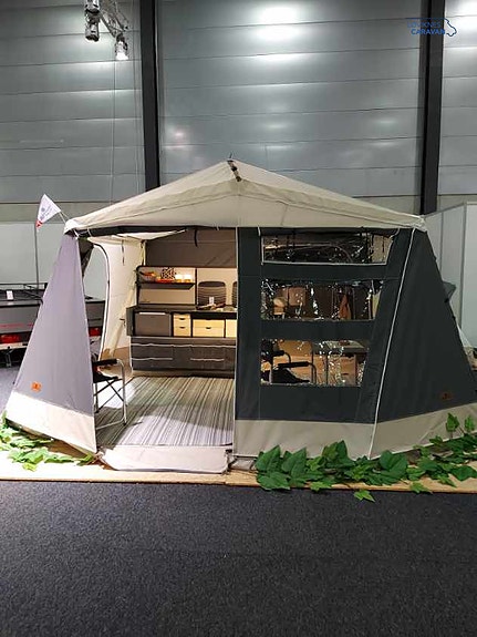Combi-Camp Country Xclusive GREY Edition Twin Bed iQ stoff 11 of 23