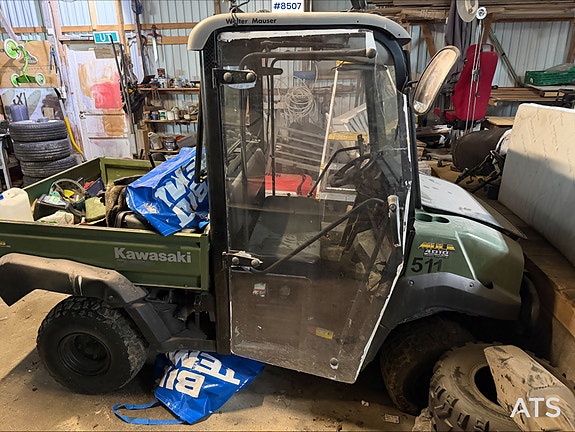Kawasaki Mule 4010 Diesel UTV - Starter og går men Defekt variator