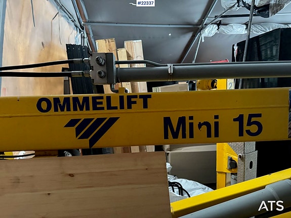 Omme 2016 Omme Mini 15EXJ bomlift 5 of 5