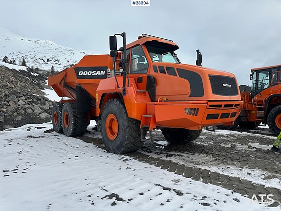 Doosan DA 40 dumper – Ny motor! SE VIDEO 2 of 5