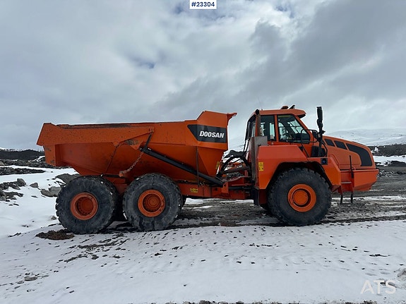 Doosan DA 40 dumper – Ny motor! SE VIDEO 3 of 5