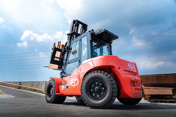 EP EFL1003-6-HV.  Elektrisk truck med lithium batteri - På vei til lager! SJEKK PRISEN! 8 of 11