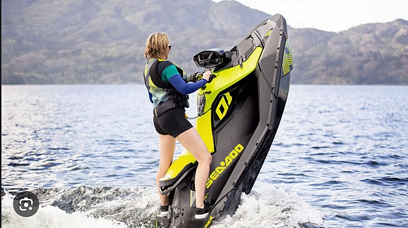 Vannscooter SeaDoo Trixx 2up 45 knop + henger til utleie - IKKE høyhastighets 5 of 5
