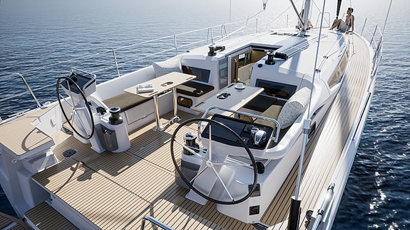 NYE Sun Odyssey 455 - kommer til Båter i Sjøen 2026! 4 of 5