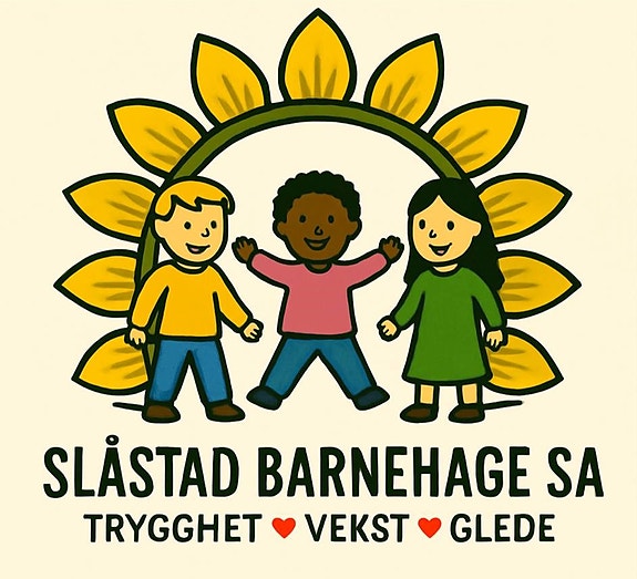 Slåstad barnehage logo