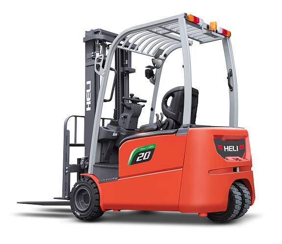 Heli 1.5 - 2 T truck, leveres med litiumbatteri.