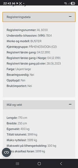 Båthenger selges, båt er solgt 2 of 2