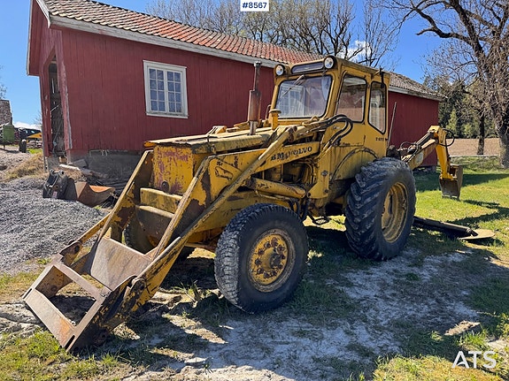 Volvo T675 Traktorgraver. Ny overhala motor!