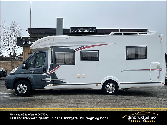 Challenger MAGEO 119 EB, Queensbed, Senkeseng fremme, 4250GK totalvekt, Webasto dieselvarmer, Stort kjøleskap EU 09.27, 2.3 147HK, Manuell, Tilstandsrapport, Garanti