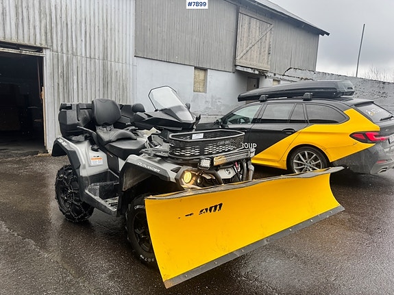 BRP Can-Am ATV m/ Skjær og henger.