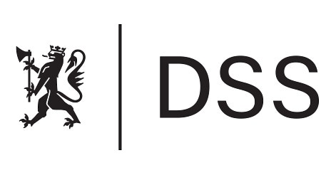 Departementenes sikkerhets- og serviceorganisasjon (DSS) logo