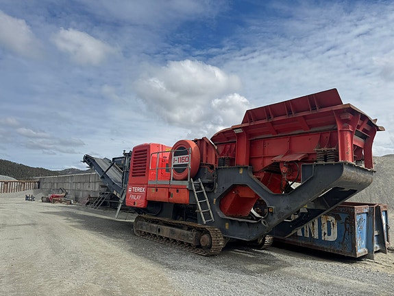 TerexFinlay J1160 grovknuser - PÅ LAGER