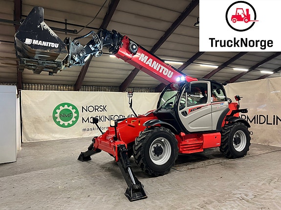 Manitou # TIL LEIE # TELESKOPTRUCK OG VANLIG MOTVEKTSTRUCK 2 of 5