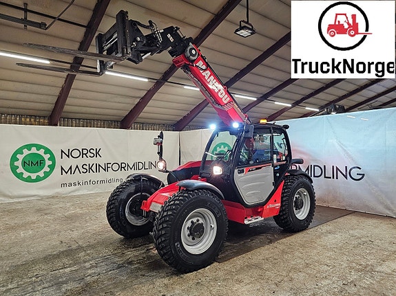Manitou # TIL LEIE # TELESKOPTRUCK OG VANLIG MOTVEKTSTRUCK 4 of 5