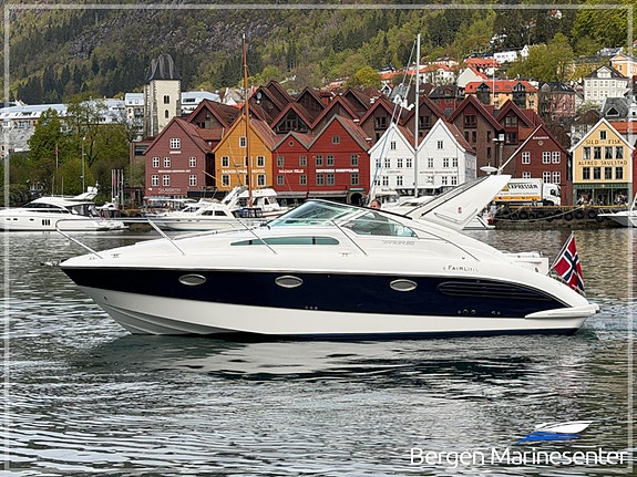 Fairline Targa 30 Baugtrøster, dieselvarmer. Ny teak badeplattform 2023
