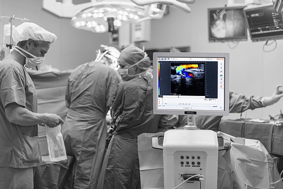 MiraQ in use at the OR