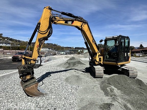 Cat 308E2 Cr Beltegraver m/Rotortilt/3 skuffer, 10555 timer