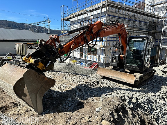 Hitachi ZX85US-6 Beltegraver
