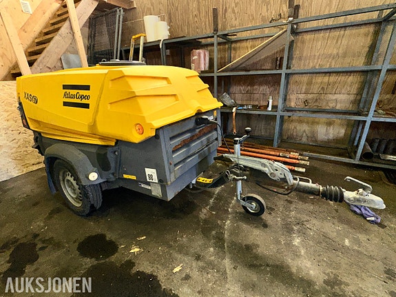 Atlas Copco XAS 67 kompressor