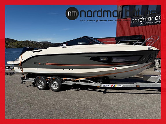 Uttern D70 Premium Mercury 250V8 Verado AMS - Baugpropell, Flaps +++