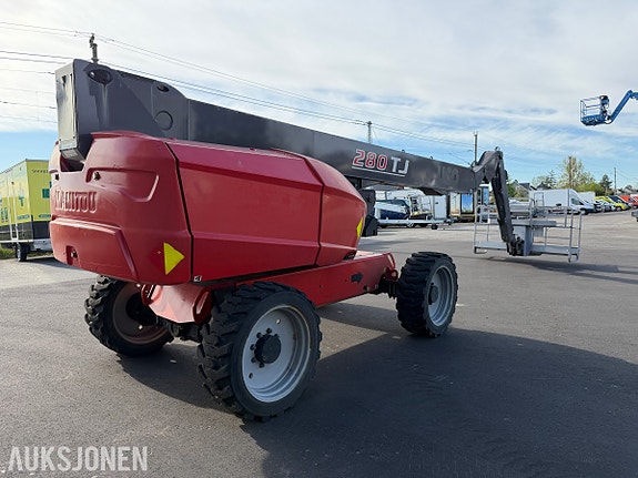 Manitou 280 TJ - Bomlift teleskop med jib diesel arb.h <28m 5 of 5