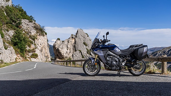 Yamaha Tracer 9 GT+ Y-AMT. Nyhet for 2025 med Matrix led lys +++ 18 of 30