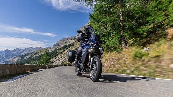 Yamaha Tracer 9 GT+ Y-AMT. Nyhet for 2025 med Matrix led lys +++ 4 of 5