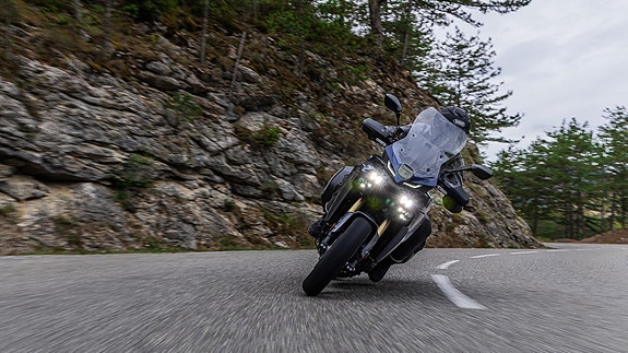 Yamaha Tracer 9 GT+ Y-AMT. Nyhet for 2025 med Matrix led lys +++ 12 of 30