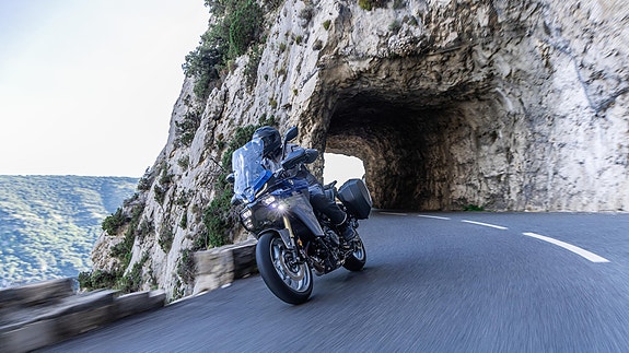 Yamaha Tracer 9 GT+ Y-AMT. Nyhet for 2025 med Matrix led lys +++ 3 of 5