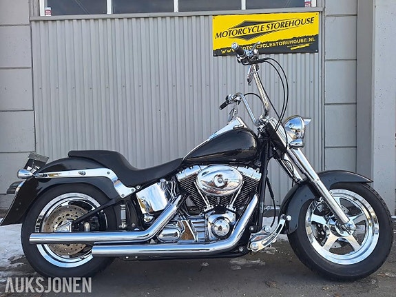Harley-Davidson Harley-Davidson Harley Fat Boy 2002 – Lav km, Feuling motoroppgradering, Cobra eksos, påkostet!