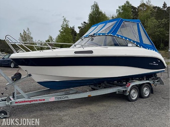 2007 Oceanmaster 620DC med boggihenger og Suzuki 140hk