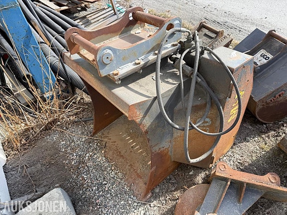 Andre Solleskuffe til gravemaskin, S50 feste, hydraulisk
